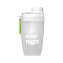 Oats Overnight Shaker Bottle with Secure Screw Cap,