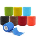 Self Adhesive Bandage Wrap 8 Pack 2" x 5 Yard Elastic Vet Wrap Cohesive Bandage Non Woven Breathable Bandage for Wrist Ankle Sprains Swelling(Rainbow)