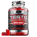 Demir Laboratuvarları Erkekler için Beslenme Testo Gummies (60 Gummies) - Erkekler için Yüksek Kuvvetli Takvor - Özellikler Maca, SMA, çinko ve Selenium - Sugar Free & Vegan Uygun