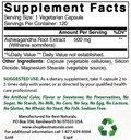 Best Naturals Ashwagandha Extract 500 Mg & Zinc Gluconate 50mg