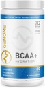 BCAA Toz + HDRATION Electrolyte Formula | 7G BCAA, 2.5G Electrolytes per Service | Muscle Recovery & Support | Non-GMO, Gluten Free, Keto Friendly, Zero Sugar | Natural Flavor | 30 Servisler
