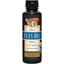 Barlean's Organic Lignan Flaxseed Oil Liquid Supplement from Cold Pressed Flax Tohums, 7,230 mg ALA Omega-3 Fatty Acids for Skin and Hair Care, Vegan & Gluten Free, 8 ozz