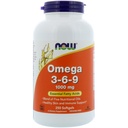 Şimdi Gıdalar 2 Pack Omega 3-6-9, 1000 mg, 250 Softgels