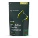 Vetri Science Senior 27+ Active Health Chews, Nu Cat Daily Multivitamin for Senior Cats, Dengeli Vitaminler, Mineraller ve Antioksiler, Sağlıklı Ağlama ve Sağlık Desteği, Balık, 30 Kont