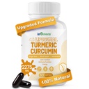 inGreens Turmeric Supplement 2275mg, 95% Curcumin, Liposomal Curcumin for Best Absorption, Curcumin Supplement for Joint Support, Bottled in USA - 60 Softgels