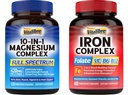 5-in-1 Iron Supplement & 10in-1 Kompleksi Magnezyum