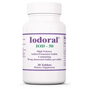Optimox Iodoral 50 mg Supplement - P properties Iodide Tabletleri, Tiroid Desteği, Günlük Vitaminler ve Mineraller, Lugol'un Iodine Çözümü - 30. Kont. Count
