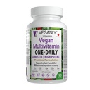 Vegan Multivitamin One-Daily, (90 Veg Tabletleri). Bitki bazlı, Vegan veya Vejetaryen Diyetler için tam Beslenme Desteği. B12 & D3'te Yüksek Potency ile 26 Essentials.