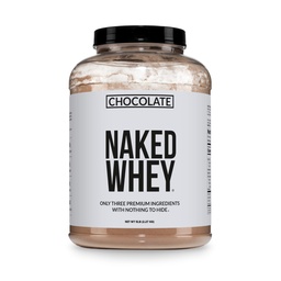 NAKED Whey Protein Tamam Toz, Çikolata, GMO Free, Soy Free, Gluten Free Aid Muscle Büyüme ve Kurtarma 60 Hizmet, 5 Ibb
