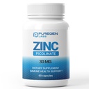 Zinc Picolinate 30mg [High Absorption] Supplement – Zinc Picolinate for Immune Support System 60 Capsules