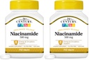 21. Yüzyıl Niacinamid 500 mg Prolonged release Tabletleri, 110-Count (Pack of 2)
