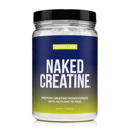 NAKED Pure Micronized Lemon Limetine Monohidrat - 42 Hizmet - 500 Grams, 1.1Lb Bulk, Vegan, Non-GMO, Gluten Free, Soy Free. Aid Strength Gains, Nomixs