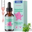 JoySpring DetoxZeee Cilantro Drops for Kids - Natural Detox Support with Zeolit & Cilantro Extract - Gentle Whole-Body Cleanse for Children & Toddler - Kid-Friendly Liquid Detox, 30 Hizmet