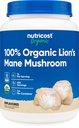 Nutricost Organic Lion's Mane Mushroom Toz 1LB - sertifikalı USDA Organic Lion's Mane Mushroom Toz 1LB - Sertifikalı USDA Organik Lion's Mane Mushroom Toz 1LB