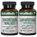 NutraMedix Fitness Plan Supplement Sche - Ortak ve Hareketli Sağlık için Magnezyum Malate'yi içerir - Fitness Destek Supplements -2-Piece Capsule Setleri
