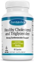 Euromedica Sağlıklı Kolesterol ve Triglycerides - 60 Capsules - Klinik olarak Studied Amla - Sağlıklı HDL & Triglyceride Seviyeleri Destek - Non-GMO, Vegan, Kosher - 30 Hizmet