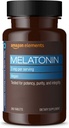 Elements Melatonin 3 mg, tesadüfen uykusuzluk, Vegan, Unflavored, 260 Tablet, 8 aylık tedarik (Pazarlama değişebilir)