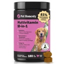 Köpek Multivitamin - Sağlık ve Kalp için 1 Köpek Vitamini - Omega Fish Oil, Glucosamine & Probiyotiks - Dog Vitamins and Supplements for Skin and Coat (Chicken 180 ct)