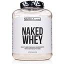 NAKED Vanilla Whey Protein Toz - All Natural Grass Fed Whey Protein Toz, Vanilla Flavor, Organik Coconut Şeker, 5Lb Bulk, GMO-Free, Soy Free, Gluten Free - 61 Hizmetler