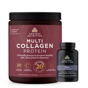 Ancient Nutrition Zinc Capsules, 30 Count + Multi Collagen Protein Powder, Unflavored, 40 Servings