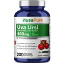 NusaPure Uva Ursi 10:1 Ekstraksiyon, 450 mg 4,500 mg 200 Vegetarian caps (Non-GMO, Vegan) Bearberry