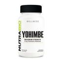 NutraBio Yohimbe Bark Extract Supplement for Men and Women, 4 mg, 90 Sebze Capsules