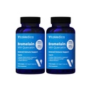 VitaMedica Bromelain & Quercetin Supplement - 500 mg Bromelain 250 mg Quercetin - 2400 GDU for Immunity, Ortak Destek, Inflammation and Muscle Recovery - 60 Vegan Capsules - 30 Hizmetler (2 Paket)