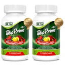DEVA Tuba Prime Vegan Multivitamin High-Potency Vitamin ve Mineral Diyetsel Tamam Antioksitler, Meyve ve Sebze Yemekleri, Super Mushrooms, Probiyotikler, Prebiyotikler, Tohumlar, Herbs - 90 Tabs, 2Pack