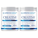 Approved Science Creatine Monohydrate Powder – with BioPerine – Supports Strength, Lean Muscle & Recovery – 5 g Per Serving – Unflavored Creatine Powder – Non-GMO, Vegan – 120 Servings (Pack of 2)