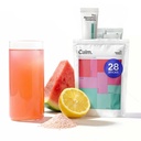 Calm Drink Mix - Relaxation Aid with, Ashwagandha, L-Theanine, & Vitamin D - Erkekler ve Kadınlar için Cortisol Yönetmeliği ve Mood - Watermelon Lemonade Flavor 28 Sticks
