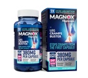 MAGNOX® Leg Cramps Buster | Night Magnezyum For Leg Cramps için 380 mg Magnezyum | Kas Spasms | 3X More Abxia | Dead Sea Minerals | Sleep & Muscle | 60 Caps