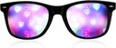 Ultimate Diffraction Gözlük - 3D Rainbow Heart Etkisi - Great Edm, Konser ve Rave Accessory