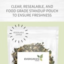 Evergreen Herbs Cuachalalate Herb (Amphipetyglum Adstringens) - Resealable Stand Up Pouch to Ensure Freshness! (Tea Bags)