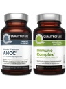 Life AHCC Kinoko Platinum Mushroom Extract ve Immuno Kompleksi C - Ultimate Immune Support Sche