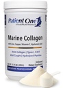 Patient One Marine Collagen | Powder Supplement to Provide Whole-Body Support* | with Types 1, 2 and 3 Collagen, Plus Collagen Cofactors | 13.75 oz