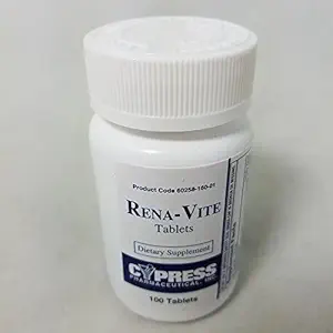 Rena-Vite Tabletleri, Şişe başına 100 Kont