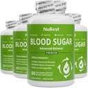 NuEn İyi Kan Şekeri - Bitter Melon ile Premium Formula, Ashwagandha, Cinnamon, Chromium, Magnezyum, Vitaminler, Alfa Lipoic Asit, Cayenne Pepper - Sağlıklı Kan Şekeri Destek - Paket 4