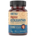 DEVA Beslenme Vitaminleri Astaxanthin 12 mg, Vegan, Haematococcus Pluvialis Microalgae, 30 Capsules, 1-Pack