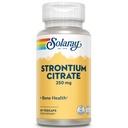 Solaray Strontium Citrate 250 mg | Sağlıklı Kemikler ve Diş Desteği | Gentle Digestion, Geliştirilmiş Abvitamin | 60 VegCaps