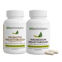 BiOptimizers - P3-OM (60 Capsules) ve Magnezyum Breakthrough 4.0 (60 Capsules) Supplement Sche