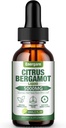 1 PackMG 5000 Citrus Bergamot Liquid Drops Supplement for High Cholesterol-Soursop, Red Yeast Rice, Olive Leaf-All- Natural, Health Support, Immune Support, Heart Health & Antioksi, 2 Fl Oz