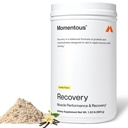 Momentous Recovery Grass-Fed Whey Protein Tozu - 20 g Post-Workout Whey Isolate proteini - Spor için sertifikalı - Gluten-Free - 15 Hizmet - Vanilla - Paket Vary