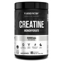 Jacked Factory Kretine Monohidrat Toz 425g - Erkekler ve Kadınlar için 5g Daily Kretine Supplement, Vegan-Friendly, Third-Party Tested - 85 Hizmet, Unflavored