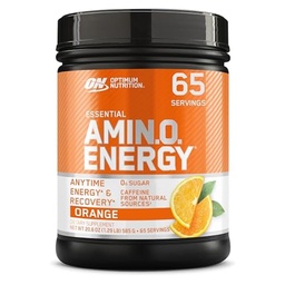 Optimum Beslenme Amino Enerji - Yeşil Çayla Çalışmak, BCAA, Amino Asits, Keto Friendly, Green Coffee Extract, Energy Toz - Orange Buzdolabı, 65 Hizmet (Pazar Mayıs Vary)