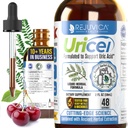 Uricel - Gelişmiş Uric Acid Support & Cleanse Supplement - Ortak & Kidney Desteği - Daha İyi Absorpsiyon için Sıvı Teslimat - Tart Cherry, Chanca Piedra, Celery Seed & Turmeric - 2 fl ozz