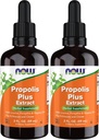 Şimdi Tamamlar, Propolis Plus Dropper ile Sıvı, Herbal Supplement, 2Ounce (Pack of 2)