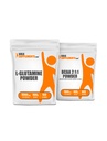 BulkSupplements L-Glutamine 500g + BCAA 2:1 500g Sche