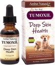 Amber NaturalZ Tumoxil Deep Skin Health Herbal Supplement for Dogs and Puppies | Canine Herbal Supplement for Skin and Metabolism Support | 1 Fluid Ounce Glass Bottle