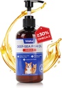 Wellix Omega 3 Köpekler için Balık Yağı, Köpekler için Daha İyi Köpek, Köpek Balık Yağı Tamam, Pet Skin ve Ön Tamam, Kalp, Ortak & Immune Health, EPA & DHA