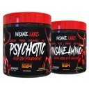 Insane Labz Hellboy Sche, Psychotic Hellboy Pre Workout ve Insane Dee BCAA, Kas Mass, Strength, Focus and Recovery Time, Lemonade